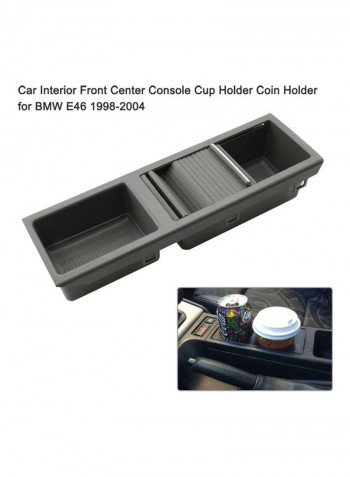 Car Front Center Console Drink Cup Holder For BMW 3 Series