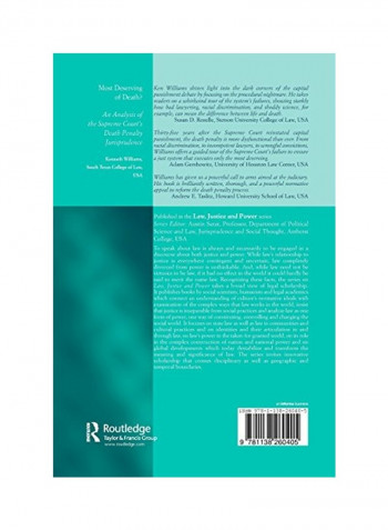 Most Deserving of Death? Paperback