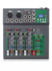 4-Channel Bluetooth Digital Audio Mixer