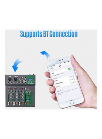 4-Channel Bluetooth Digital Audio Mixer