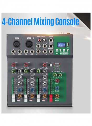 4-Channel Bluetooth Digital Audio Mixer