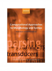 Computational Approaches To Morphology And Syntax Paperback