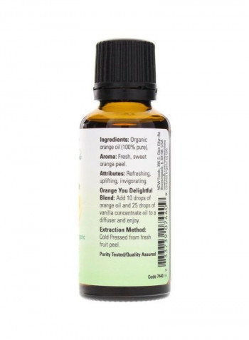 6-Piece Organic Orange Oil 1ounce