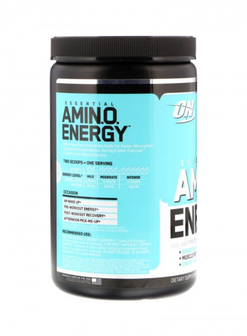 Amino Energy Dietary Supplement - Blueberry Mojito Flavor