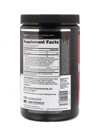 Essential Amino Energy Dietary Supplement - Watermelon