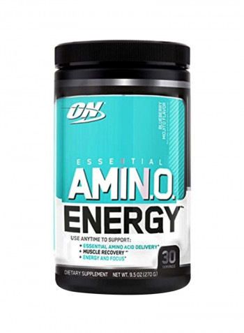 Essential Amino Energy Pre-Workout - Blueberry Mojito - 30 Servings