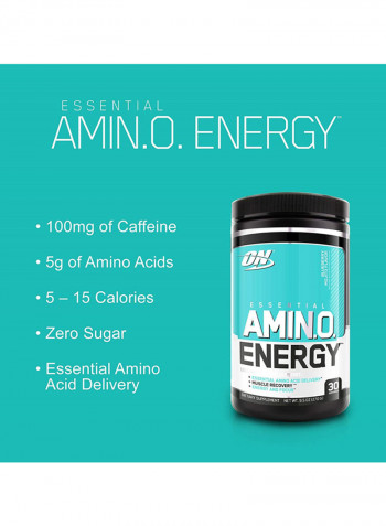 Essential Amino Energy Pre-Workout - Blueberry Mojito - 30 Servings