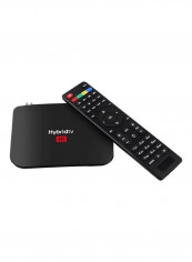 M8S Plus Android Smart TV Set-Top Box - EU Plug V7620EU Black