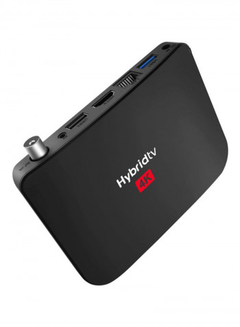 M8S Plus Android Smart TV Set-Top Box - EU Plug V7620EU Black