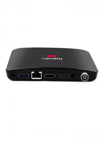 M8S Plus Android Smart TV Set-Top Box - EU Plug V7620EU Black