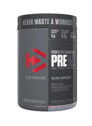 Pre Workout Supplement - Chilled Fruit Fusion