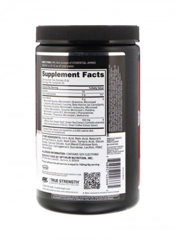 Essential Amino Energy Dietary Supplement - Fruit Fusion