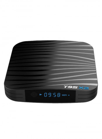 HD 4K Media Player Smart TV Set Top Box T95X2 WT2128 Black/Blue