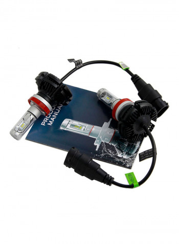 2-Piece Car LED Headlight
