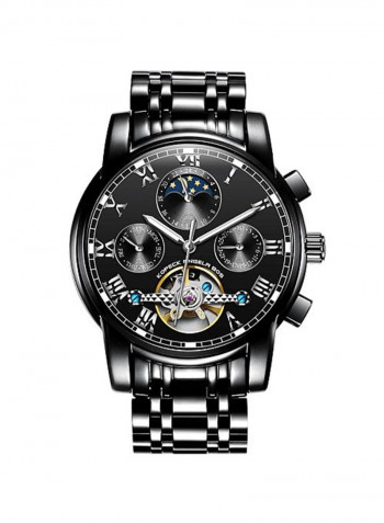 Men's Water Resistant Stainless Steel Chronograph Watch 1J3127B