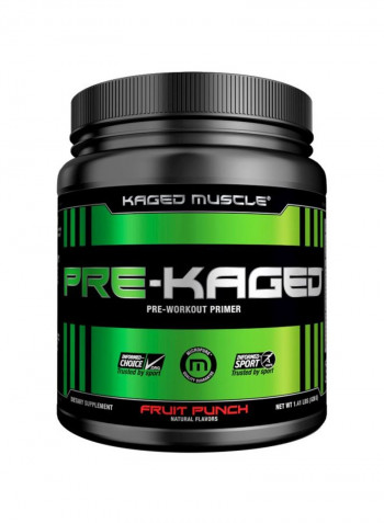 Pre-Caged Pre-Workout Primer