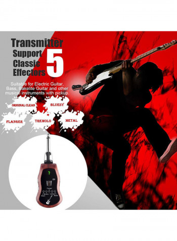 5 Effects Wireless Electric Guitar Transmitter