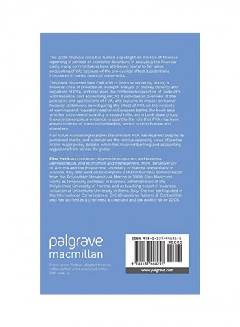 Fair Value Accounting Hardcover