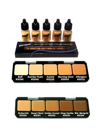 Creme And Airbrush Foundation Makeup Kit نود