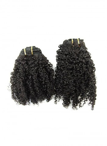 7-Piece Brazilian Remy Virgin Hair Black 16inch