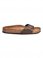 Madrid Buckle Strap Flat Sandals Dark Brown reviews Madrid Buckle Strap Flat Sandals Dark Brown