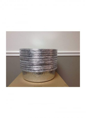 30-Piece Dutch Oven Liner Set Silver 14inch
