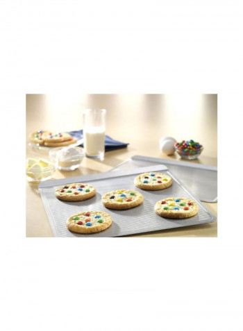 6-Piece Aluminium Bakeware Set Silver