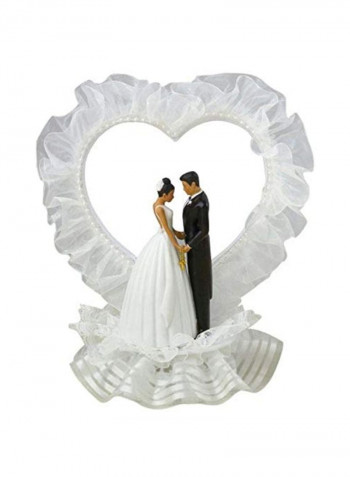 Novia Latina Cake Top White 9inch