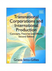 Transnational Corporations And International Production: Concepts, Theories And Effects Paperback 2