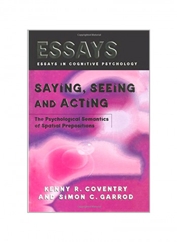 Essays in Cognitive Psychology Paperback