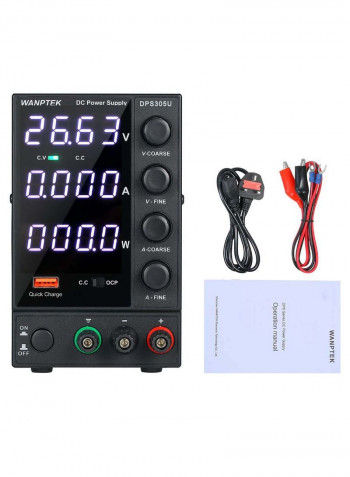 LED Display Mini Switching DC Power Supply Black/Green/Red