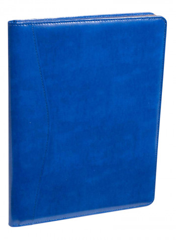 Executive Document Holder Padfolio With Writing Pad Malibu Blue