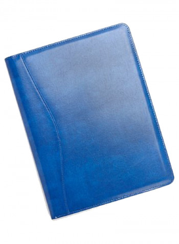 Executive Document Holder Padfolio With Writing Pad Malibu Blue