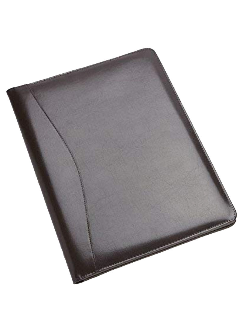 Executive Document Holder Padfolio With Writing Pad Chestnut Brown