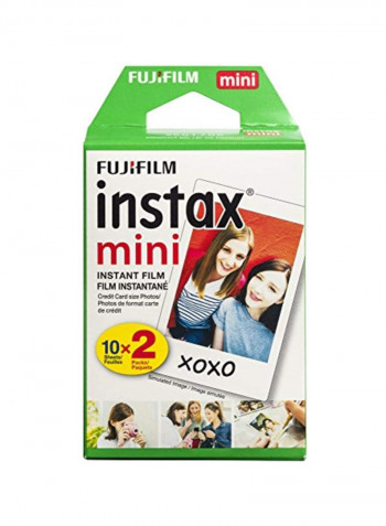 Instax Mini 11 Instant Film Camera With Pack Of 10 Instax 7s Mini And 20-Piece Instax Mini Instant Twin Film