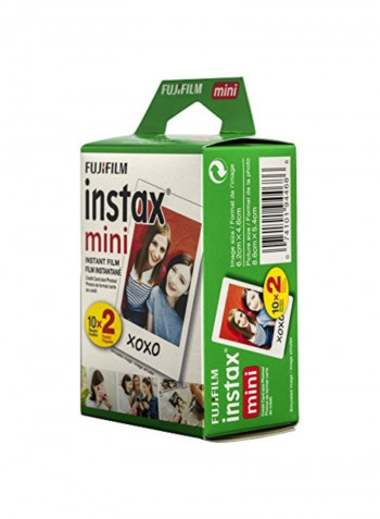 Instax Mini 11 Instant Film Camera With Pack Of 10 Instax 7s Mini And 20-Piece Instax Mini Instant Twin Film