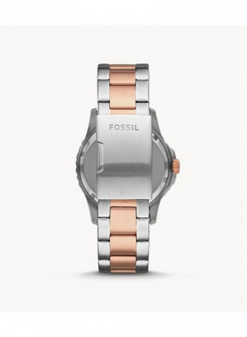 Men's FB-01 Three-Hand Date Two-Tone Stainless Steel Strap Wrist Watch FS5743