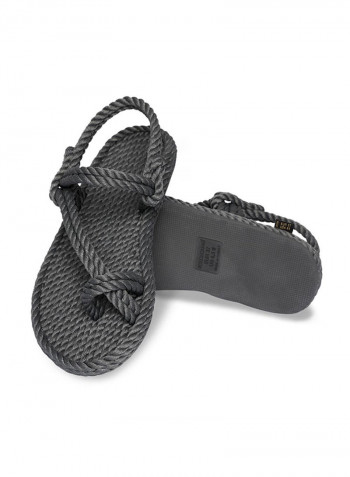 Casual Rope Sandals Grey
