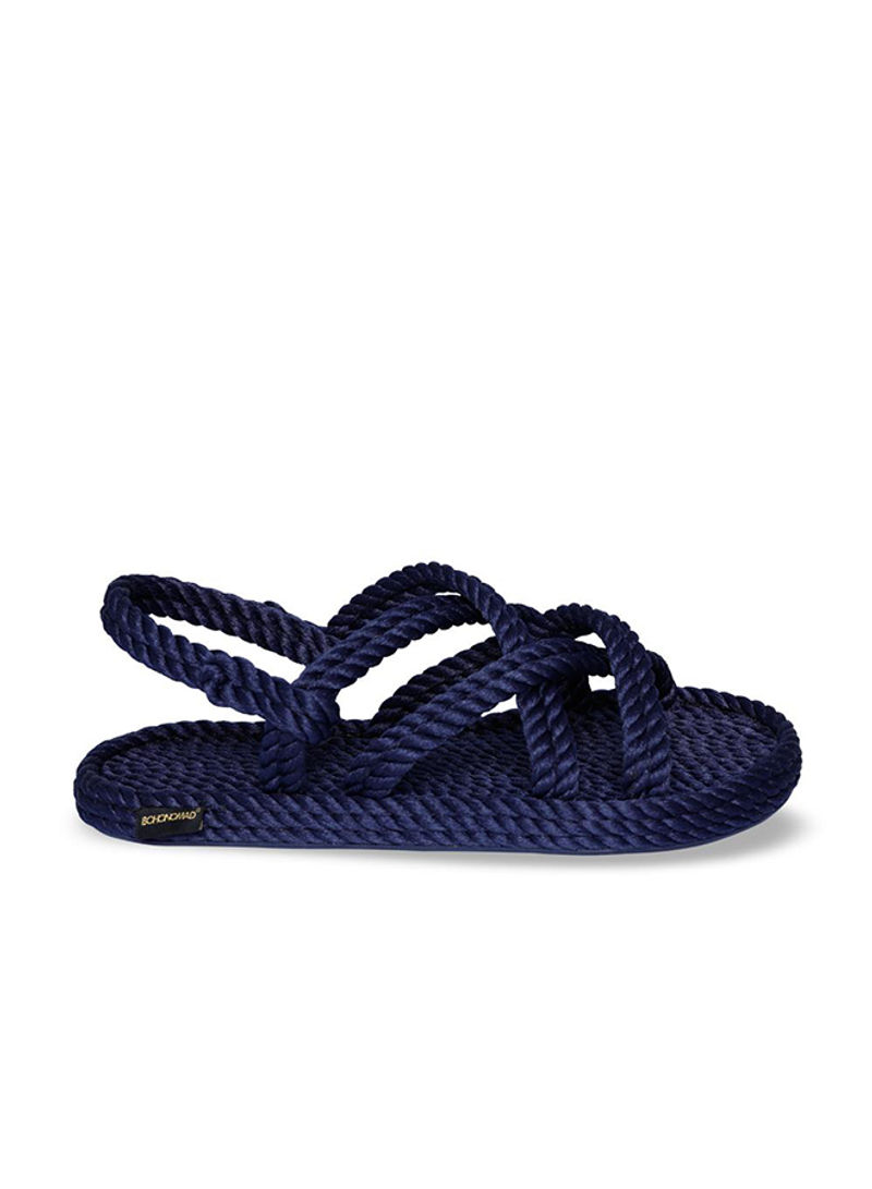 Casual Rope Sandals Navy