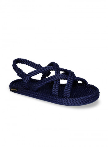 Casual Rope Sandals Navy
