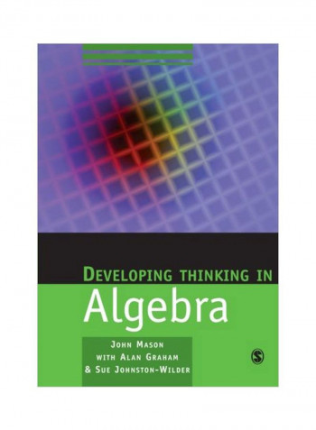 Developing Thinking In Algebra Paperback