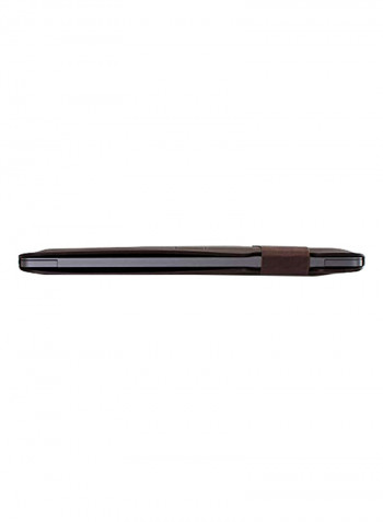 Skinny Leather Laptop Sleeve For Apple MacBook 12 Brown