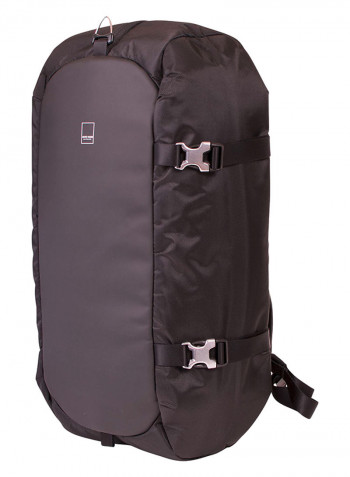 Union Street Luggage Tube Hiking Backpack أسود