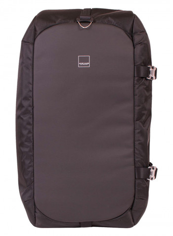 Union Street Luggage Tube Hiking Backpack أسود