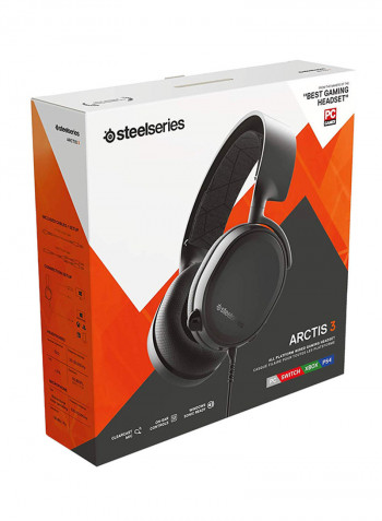 Arctis 3 7.1 2019 Edition Gaming Headset Black