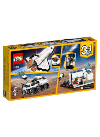 285-Piece Creator Space Shuttle Explorer Toy Set