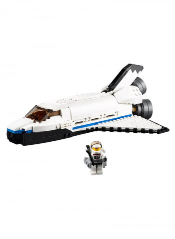 285-Piece Creator Space Shuttle Explorer Toy Set