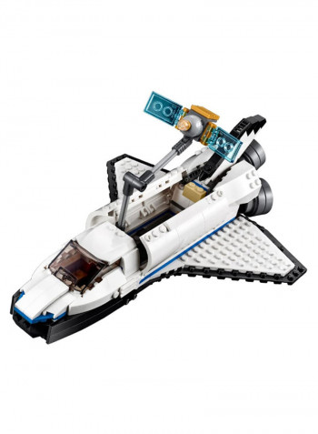 285-Piece Creator Space Shuttle Explorer Toy Set