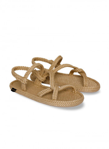 Casual Rope Sandals Beige