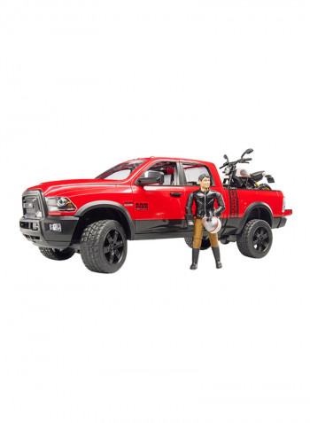 RAM 2500 Power Wagon Scrambler With Ducati Desert Slade